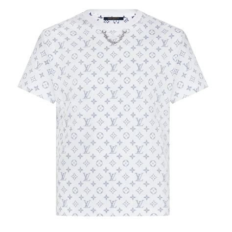 louis vuitton monogram t shirt white